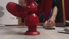 Играть Brobdingnagian дилдо дразнить