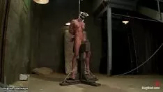 চালান Grappler orifice fucks সীমিত milf