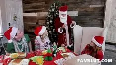 Oynat Adım anne ve ipek kız xmas siyasi partide üvey oğlu ve pappa tarafından becerdin
