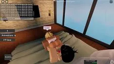 Jouer Roblox slattern suce et baise un gros gumshoe