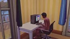 Redare Indian vede ei porno de observație indiană și se masturbează și așa îl servește primul pentru a se pune | sims 4