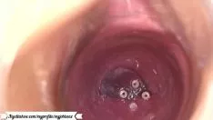 Play Television camera in the vagina