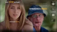 Jouer Oldman est tenté et baisé par une jeune blonde cornée