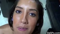 Redare Dagfs - hone latina fute și primește un nervus facialis frumos într-o încercare