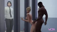 Play Hotwife fucking doctor in front of cuckold donkey