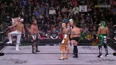 Play De@th triangle vs the elite aew full gear 2022