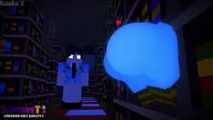 Riproduci La ragazza fantasma si arrapa quando vede la guardia e...