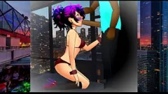 Abspielen Interracial Hentai Emo wird in 3Dxchat supertiefe Deepthroated