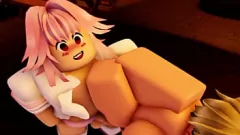 Abspielen Futanari Astolfo und Sabres animierte Hentai -Begegnung auf Roblox