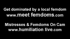 Redare Muncește din greu pentru cocoșul meu: BDSM Sissy Fetish POV POV Play